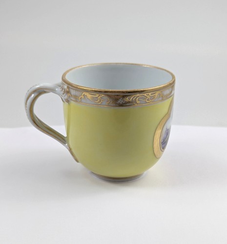 Seltene MEISSEN Mokkatasse Tasse Und Untertasse, C.1815 - Picture 7 of 15