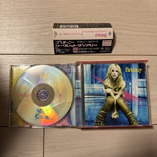 BRITNEY SPEARS Japan CD 'Britney' Album w/ Bonus Remixes + Exclusive Bonus DVD - Picture 2 of 4