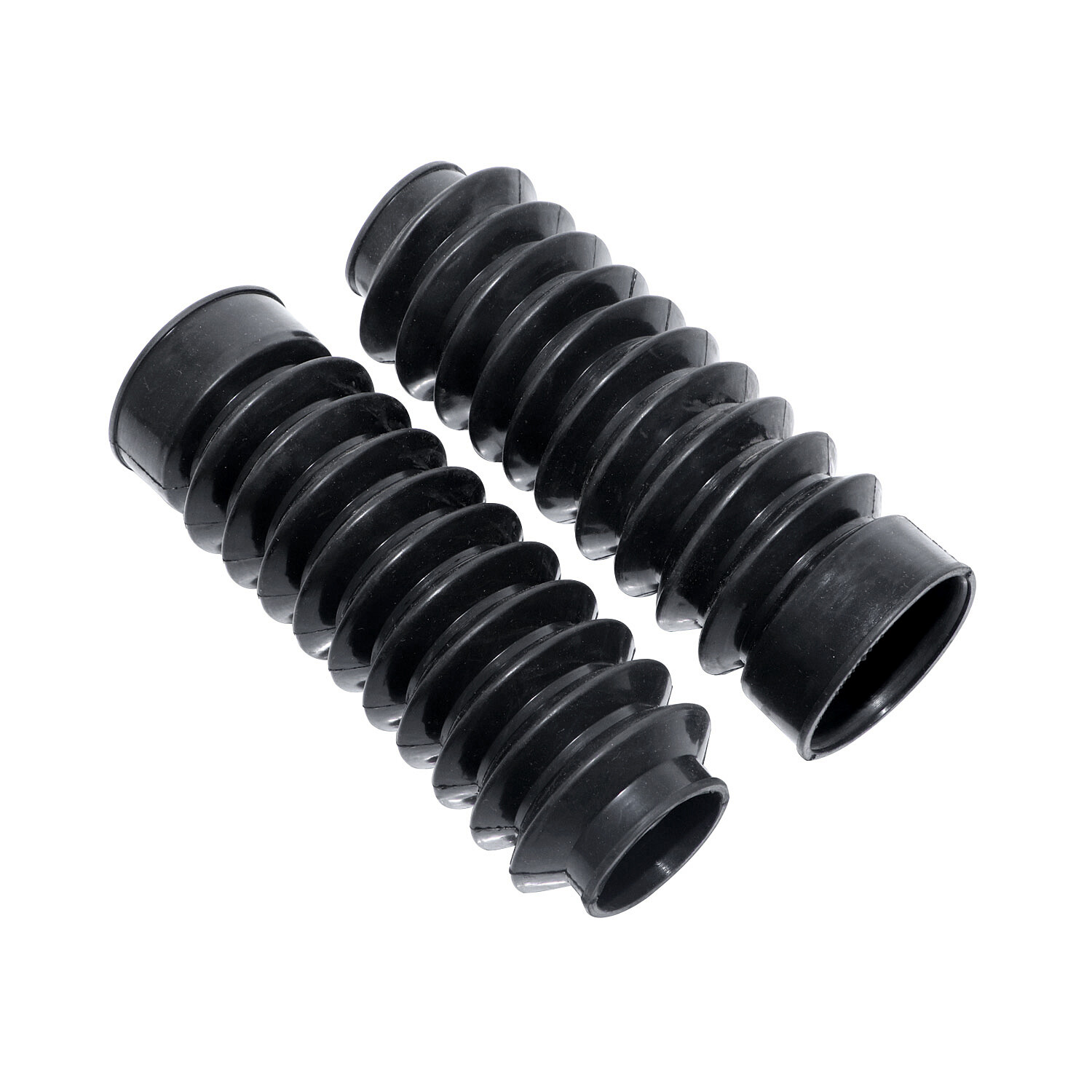 49mm Rubber Fork Cover Front Gaiter Gator Boot For Harley FXDWG Black ...