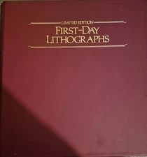 Lithograph First Day Cover Guerney & Alderney Limited Edition 66 In Total