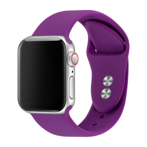Band Silicone Soft Replacement Strap For Apple Watch Ultra2 9 8 7 6 5 4 Sport - Picture 20 of 26