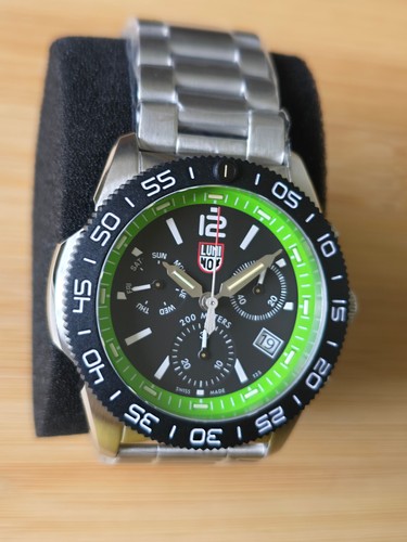 Luminox Pacific Diver Sapphire Black Dial Chronograph Men's Watch XS.3157.NF.M - 第 2/7 張圖片