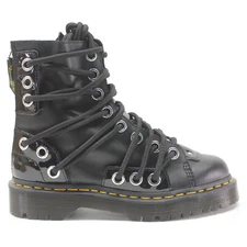 Dr. Martens Womens Boots Daria Bex Casual Lace Up Back Zip Ankle Leather