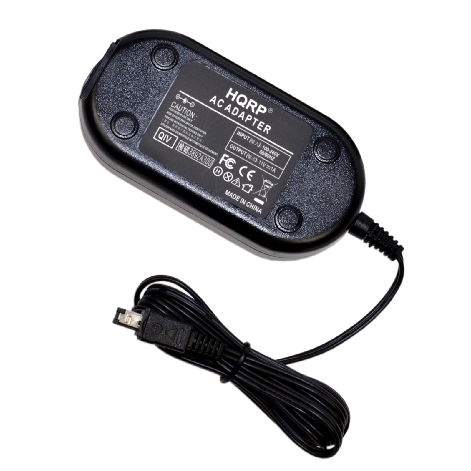 HQRP Cargador Adaptador de CA Compatible con JVC Everio GZ-MG21, GZ-MG57, GZ-MG57U, GZ-MG57US