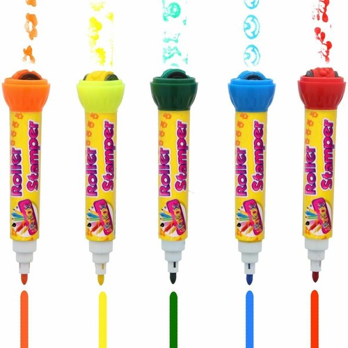 Childrens Paint Pots Glitter Glue Colouring Pencils Chalk Kids Arts & Crafts Set - Picture 17 of 30