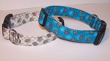 Wet Nose Designs Country Charm Mini Flowers Dog Collar Floral Spring Summer