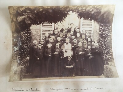 3 Fotoalbum Monsignore Chevignon und seine Brüder der Diözese Lyon um 1887