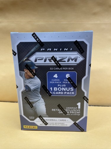 2021 PANINI PRIZM MLB BASEBALL FACTORY SEALED (6 PACK) BLASTER BOX IN HAND READY - Bild 1 von 2