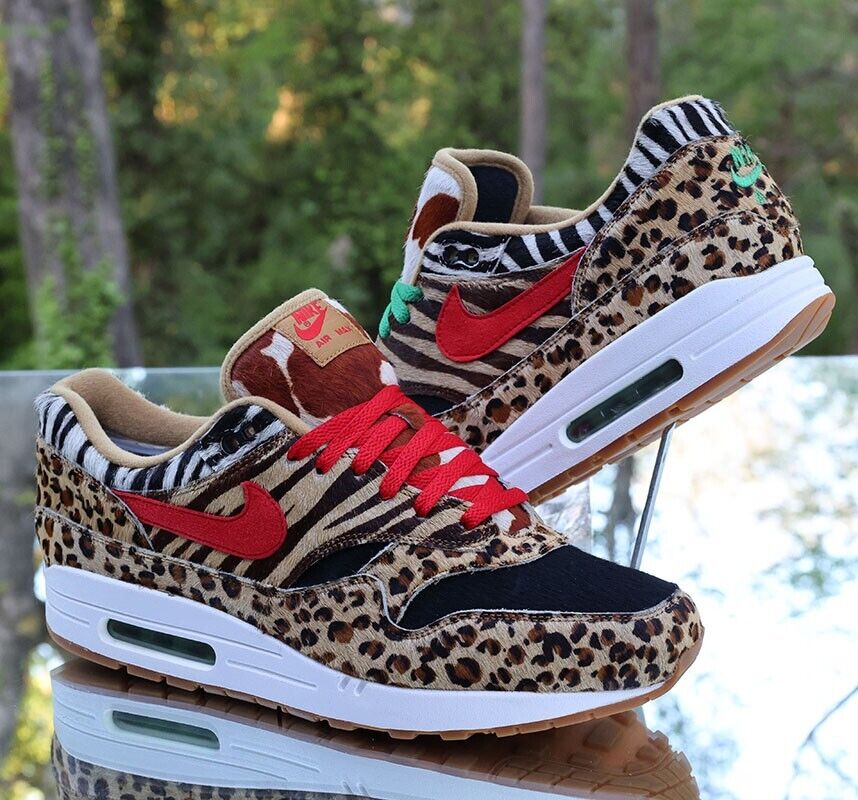 Nike Air Max 1 DXL Atmos Animal Pack 2.0 Men's Size 13 Wheat Nike Air Max 1 DXL Atmos Animal Pack 2.0 Men's Size 13 Wheat