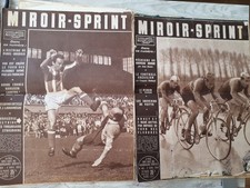 4 x Miroir Sprint-französische Sportzeitung ...