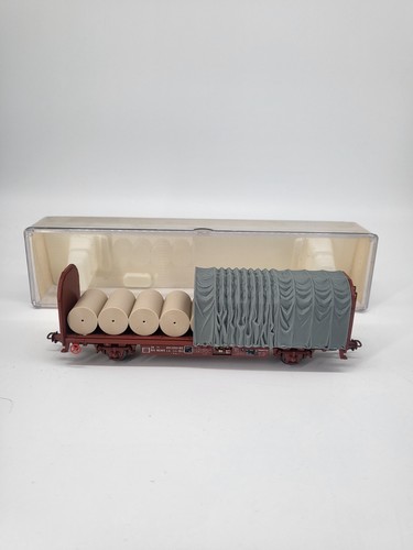 Electrotren Spur H0 1430 Güterwagen Schiebeplanwagen in OVP | Zustand: Gebraucht
