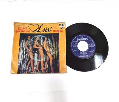 Luv'   U.O.Me (You Owe Me)   7'' Vinyl   VG+