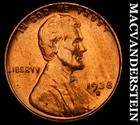 1938-S Lincoln Wheat Cent- Choice Gem Brilliant Uncirculated No Reserve #J7050