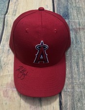 Angels Baseball Cap Hat Signed Autograph KURT SUZUKI