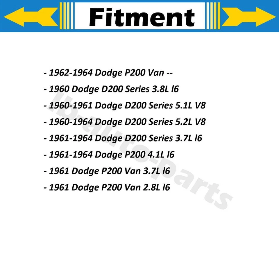 4X Front Rear Brake Wheel Cylinder For For Dodge D200 Series 1960 1961 1962 1963 — 第 2/4 张图片