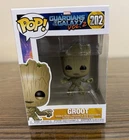 Funko Pop! Vinyl: Marvel - Guardians Of The Galaxy - Groot #202 w/ Protector