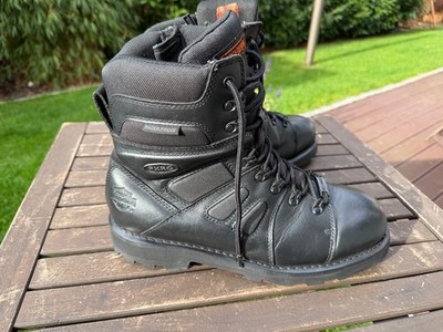 Harley Davidson FXRG 3 Motorrad Lederstiefel