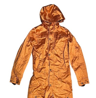 BURTON DRYRIDE Bright Orange FULL-BODY SKI SUIT Snow-Board Jacket