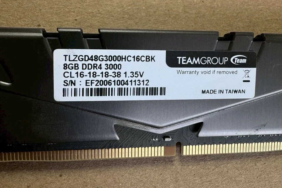 Team Group T-Force VulcanZ 8GB DDR4 3000MHz 1.35v RAM - Image 3 of 3