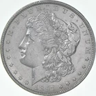 AU+ 1897 (P) Morgan Silver Dollar (1 coin) *0839