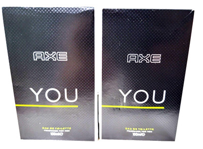 Axe You by AXE eau de toilette (2x100ml) coriander amber vetiver vebena