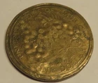HEAVILY DAMAGED Sacagawea One Dollar Coin Us Liberty Gold Color Circulated Ungra