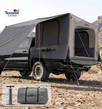 Inflatable Truck Bed Tent With Detachable Zippered Awning Pickup Truck Tent For