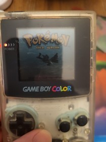 Nintendo Game Boy Color Clear Handheld System oem