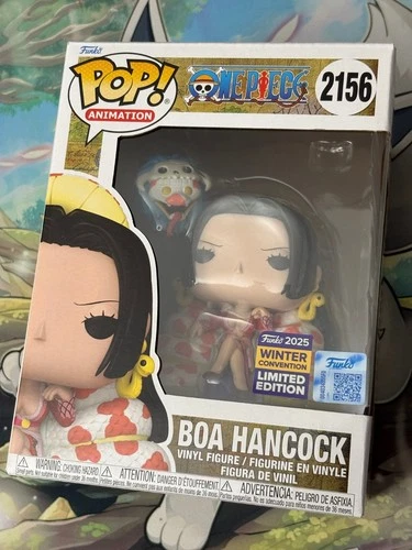 Funko Pop! Premium One Piece Boa Hancock 2156 (On Throne) – Winter Con LE 2025