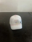 Fenton Glass Baseball Cap Hat Handpainted Hearts