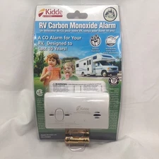 Kidde RV Carbon Monoxide Alarm KN-COB-B-LPM  Battery Operated Camping Camper
