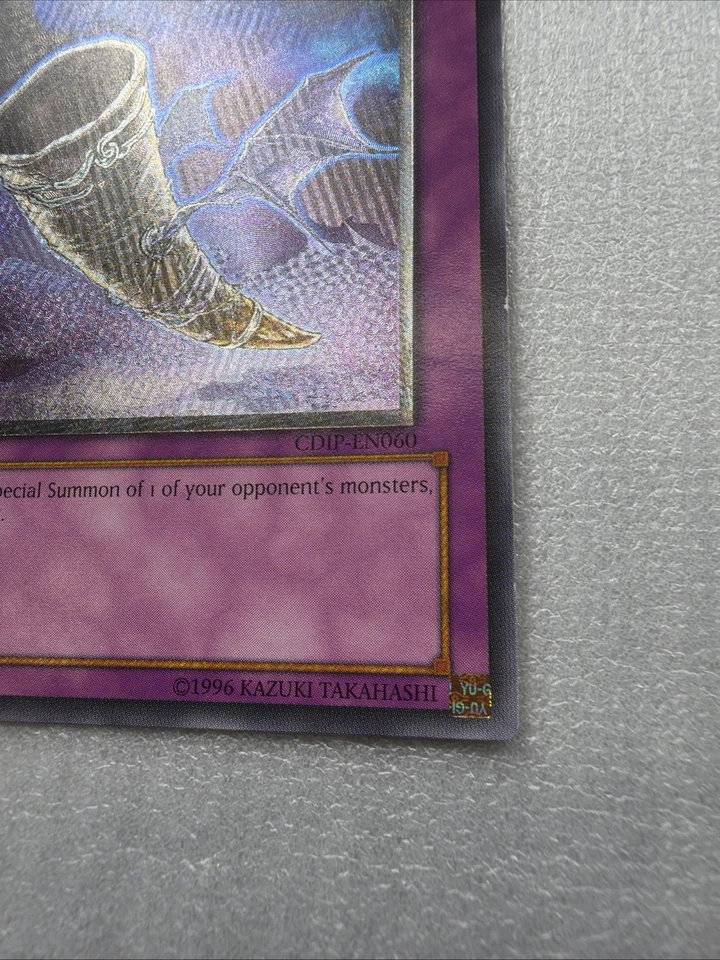 Yugioh! LP Black Horn of Heaven - CDIP-EN060 - Ultimate Rare - 1st Edition Light - Image 3 of 4