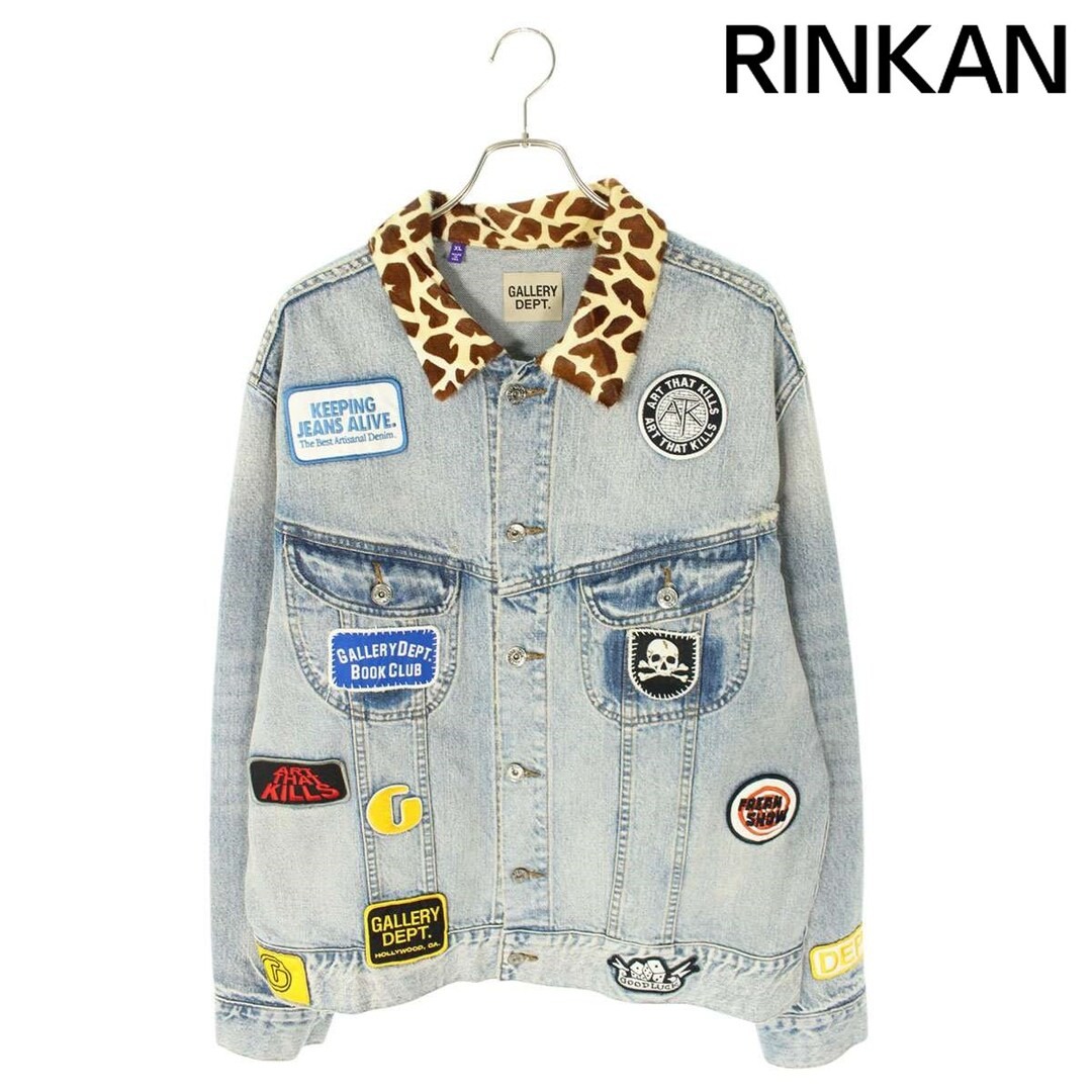 Gallery Dept HEADLINE DENIM JACKET Multi Patchwor… - image 1