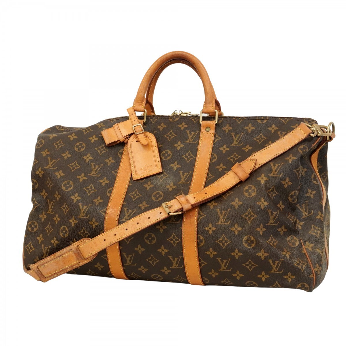 Louis Vuitton Boston Bag Monogram Keepall Bandouliere 50 M41416 960007
