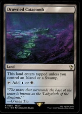 1x Drowned Catacomb - Commander: FINAL FANTASY - NM - MTG