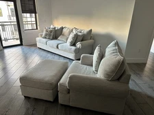  Reyna Point Sofa Set 3-Piece Living Room Furniture Set