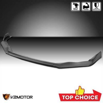 #ad Fits 2017 2020 Lexus IS200t IS300 IS350 Black Front Bumper Lip Spoiler Splitter $54.38