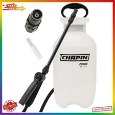 Chapin 20002 Made in USA 2 Gallon Lawn and Garden Pump Pressured Sprayer, for