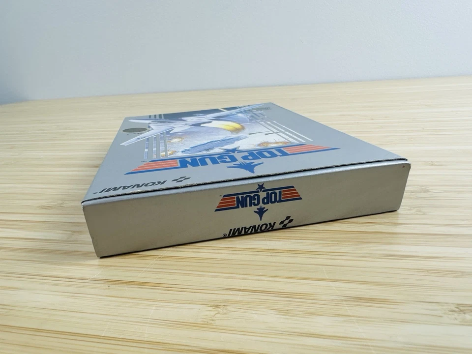 1987 Konami Nintendo NES Top Gun Video Game Minty Box CIB - Image 4 of 4