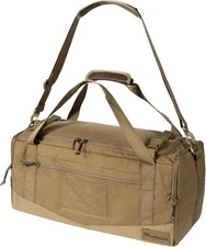 IDOGEAR Tactical Deployment Bag Military Duffle 33L With Coyote Brown 