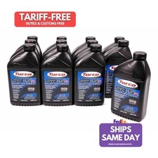 Torco A150540C, Set of 12 Sr-5 Synthetic Oil 5W40 Case/Fits 12-1 Liter Performan