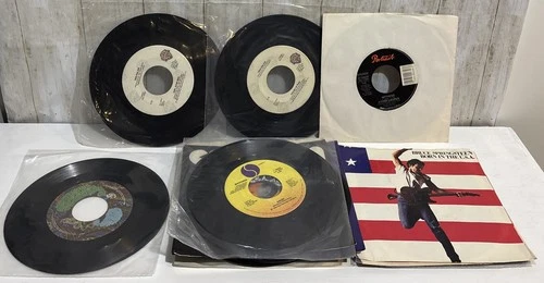 70/80s Pop Rock 45s Lot Of 22 Van Halen Madonna Wham Springsteen Prince Police++