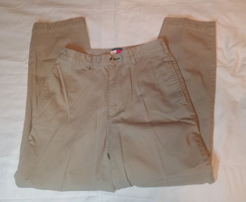 Tommy Hilfiger Men's Sz 29x30 Casual Button Beige Chino Pants - Picture 4 of 7