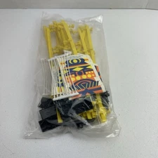 Marchon MR-1  Slot Car Track Yellow Guardrails 18 Pc Accessories New Old Stock
