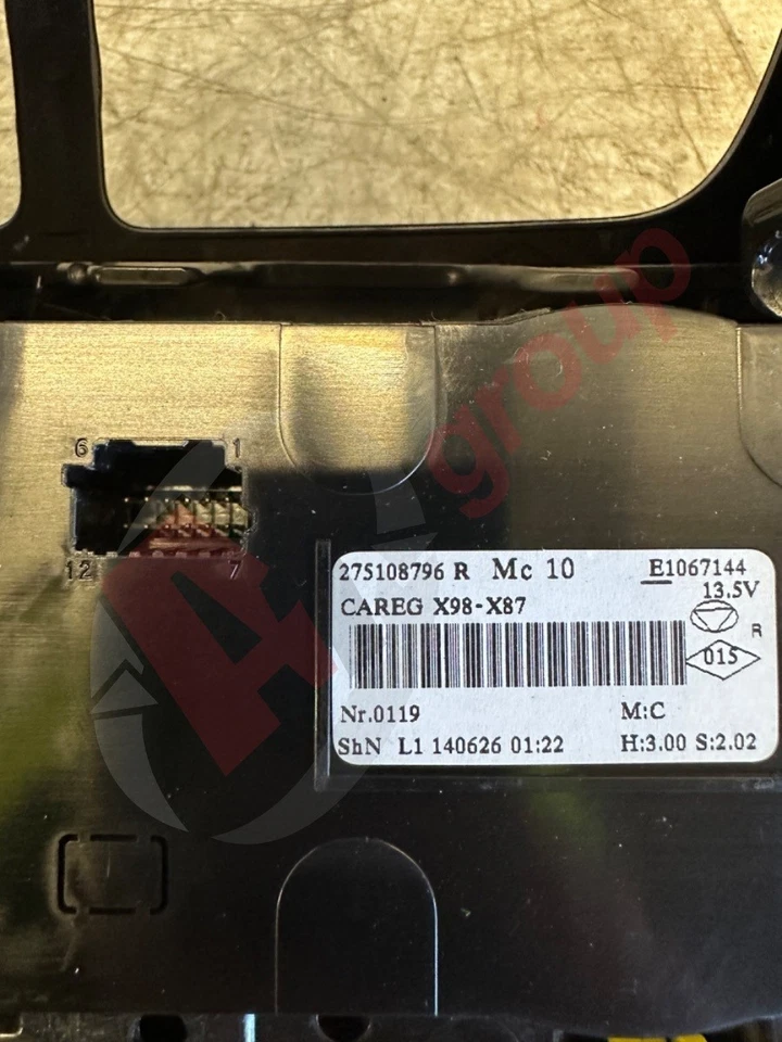 RENAULT CLIO Dynamique S HEATER CONTROLS & MULTIMEDIA 2012-2024 - Image 3 of 4