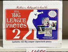 2025 Historic Autographs Big League Baseball 12x Autograph Photos Series 2 Box