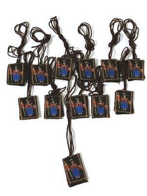 12 Religious Scapular Escapulario De El Santo Nino De Atocha Potente Protección