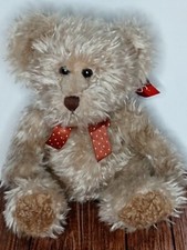 Russ Bears from the Past Radcliffe Teddy Bear Tan Brown Feet Soft Cuddly Tag