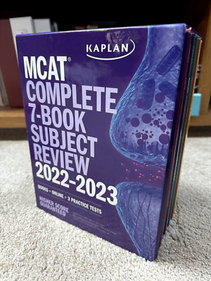 KAPLAN MCAT Self-Study Toolkit 2022-2023 Ninth edition, Like Brand-New