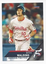 2016 Reading Fightin' Phils Playoff Edition Mitch Walding